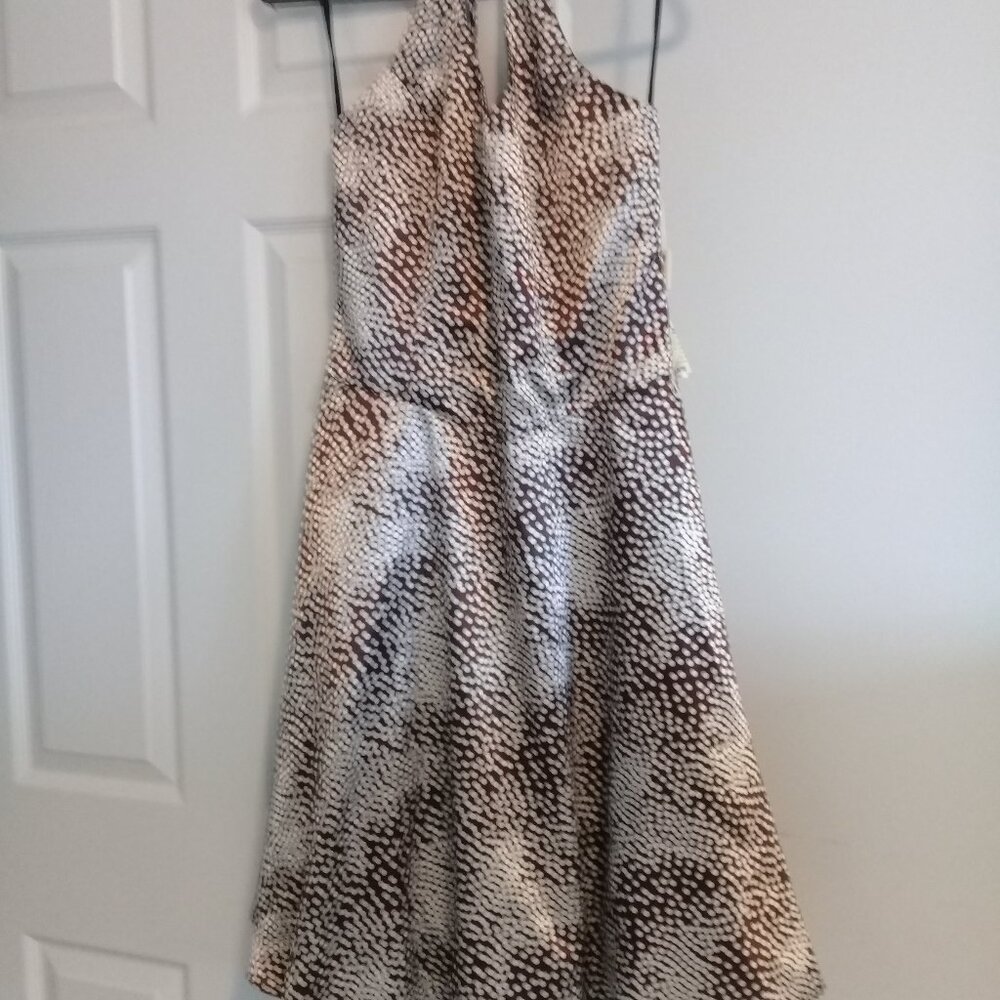 Vintage Jessica lined halter dress